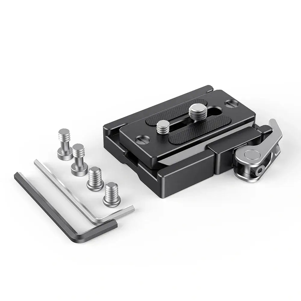 Abrazadera de Liberación Rápida SmallRig Accesorios para trípode Abrazadera de Liberación Rápida SmallRig para entrega inmediata en nuestras tiendas de Escazú y Curridabat. Tienda en línea con envíos a toda Costa Rica. Garantía en Costa Rica.