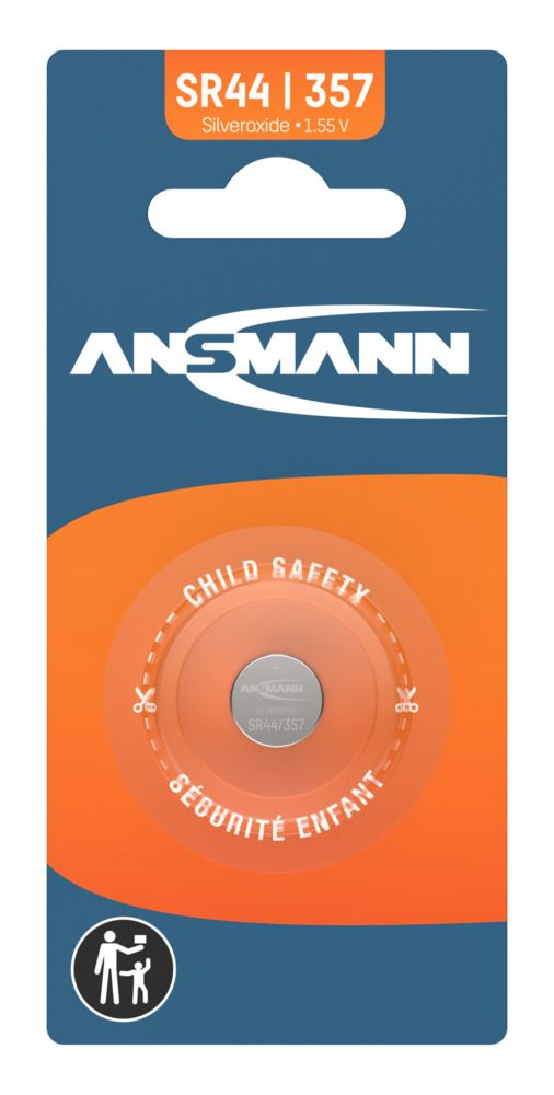 Batería de Óxido de Plata Ansmann 1,55 V