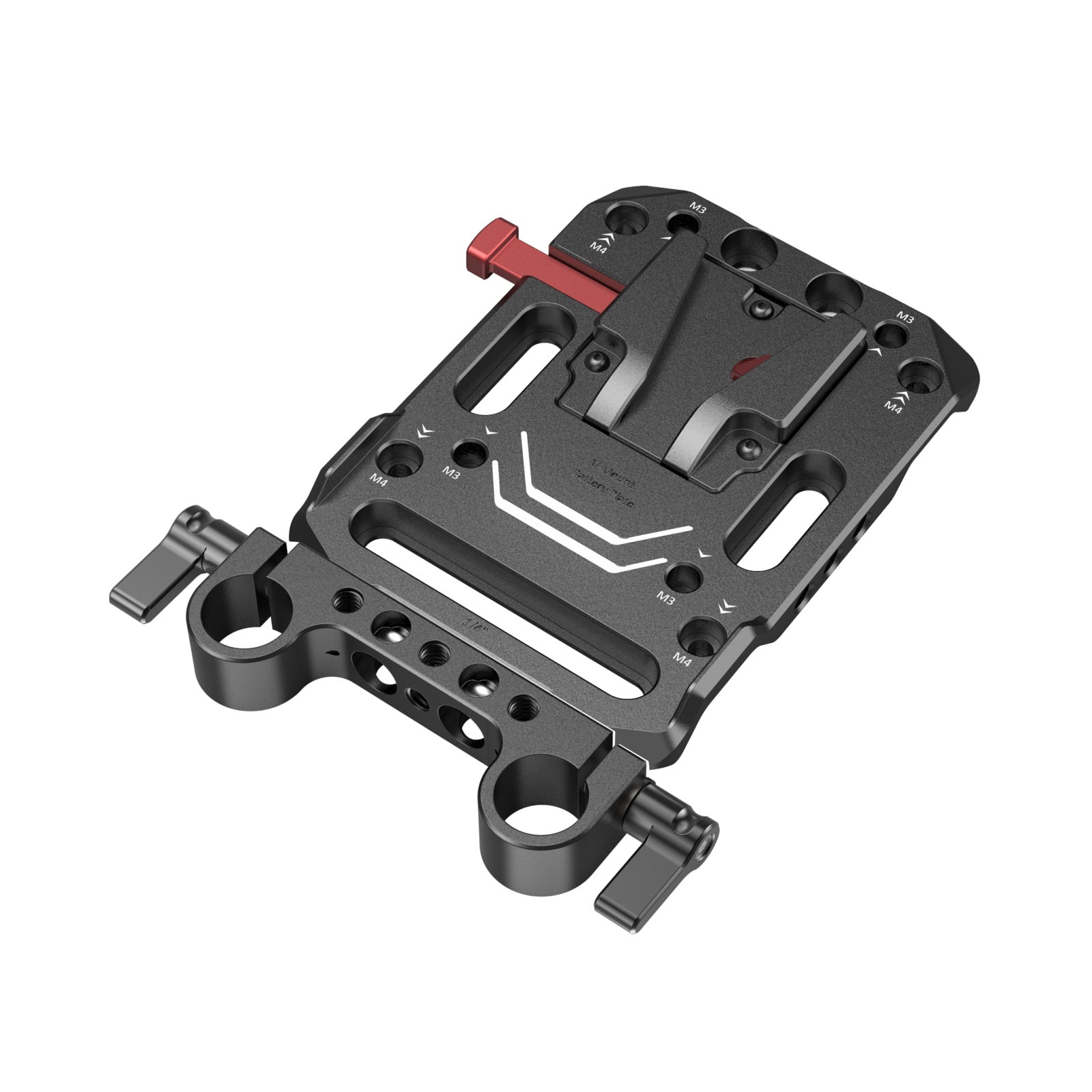 Placa V-Mount con abrazadera dual de 15mm