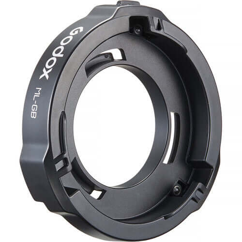 Adaptador Bowens para ML100Bi y ML60IIBi Godox Adaptadores para lente Adaptador Bowens para ML100Bi y ML60IIBi Godox para entrega inmediata en nuestras tiendas de Escazú y Curridabat. Tienda en línea con envíos a toda Costa Rica. Garantía en Costa Rica.