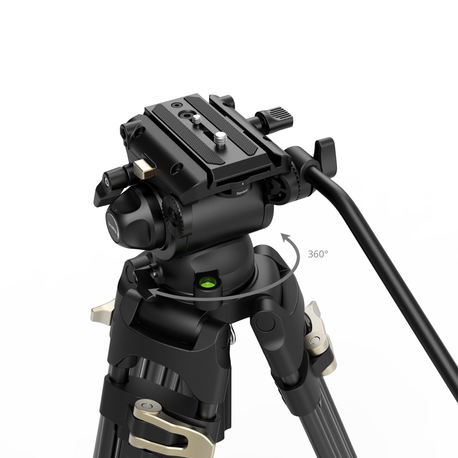 Kit de Trípode con Cabeza Fluida de Alta Carga AD-01S SmallRig