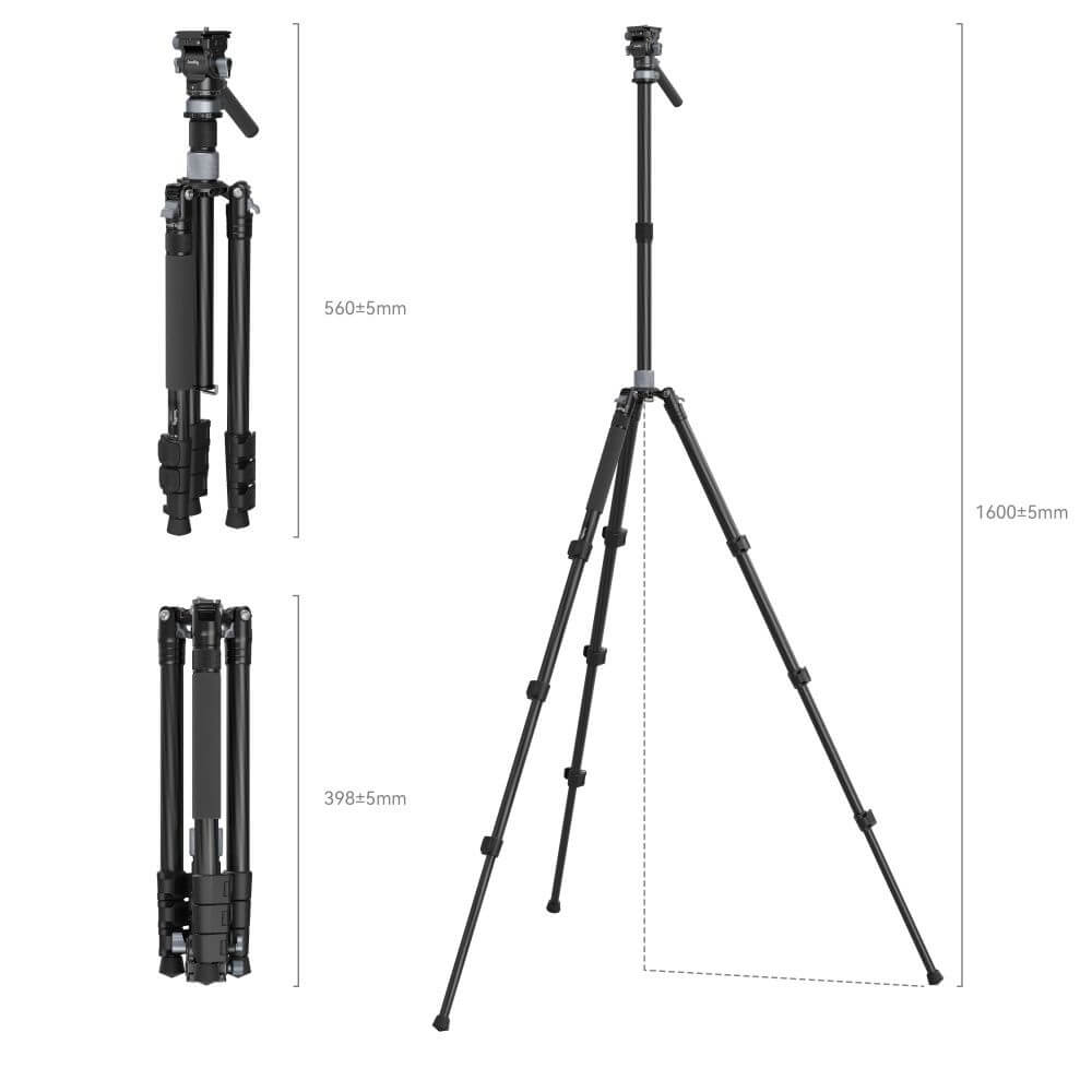 Trípode de vídeo de viaje SmallRig K Tripode para video Trípode de vídeo de viaje SmallRig K para entrega inmediata en nuestras tiendas de Escazú y Curridabat. Tienda en línea con envíos a toda Costa Rica. Garantía en Costa Rica.