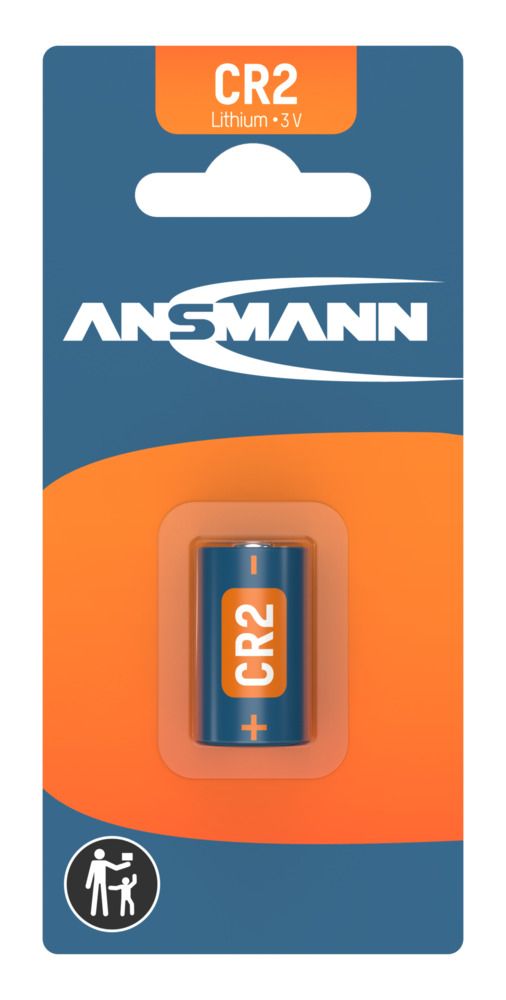 Batería de litio Ansmann CR2 (3V)