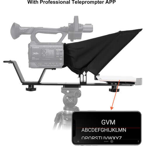 Teleprompter TQ-M para teléfonos y tabletas Teleprompter Teleprompter TQ-M para teléfonos y tabletas para entrega inmediata en nuestras tiendas de Escazú y Curridabat. Tienda en línea con envíos a toda Costa Rica. Garantía en Costa Rica.