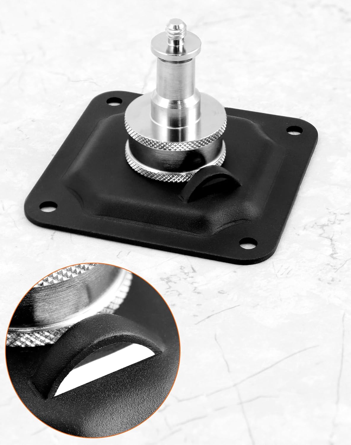 Soporte de pared con rosca de 1/4''