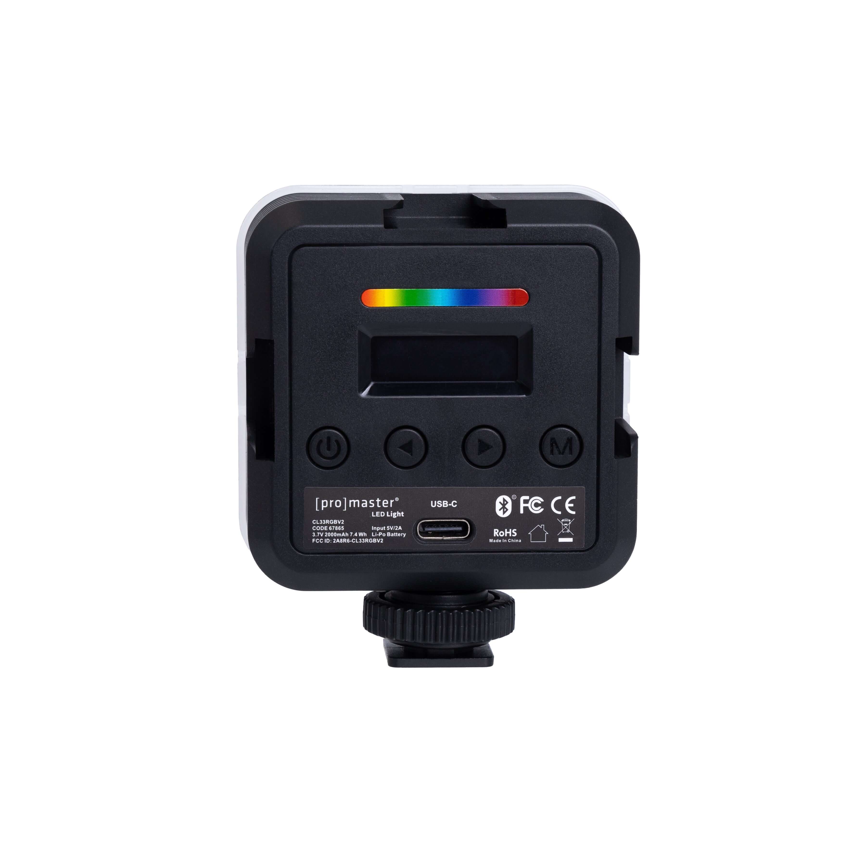 Promaster lámpara LED RGB compacta CL33RGB Luz Continua Promaster lámpara LED RGB compacta CL33RGB para entrega inmediata en nuestras tiendas de Escazú y Curridabat. Tienda en línea con envíos a toda Costa Rica. Garantía en Costa Rica.