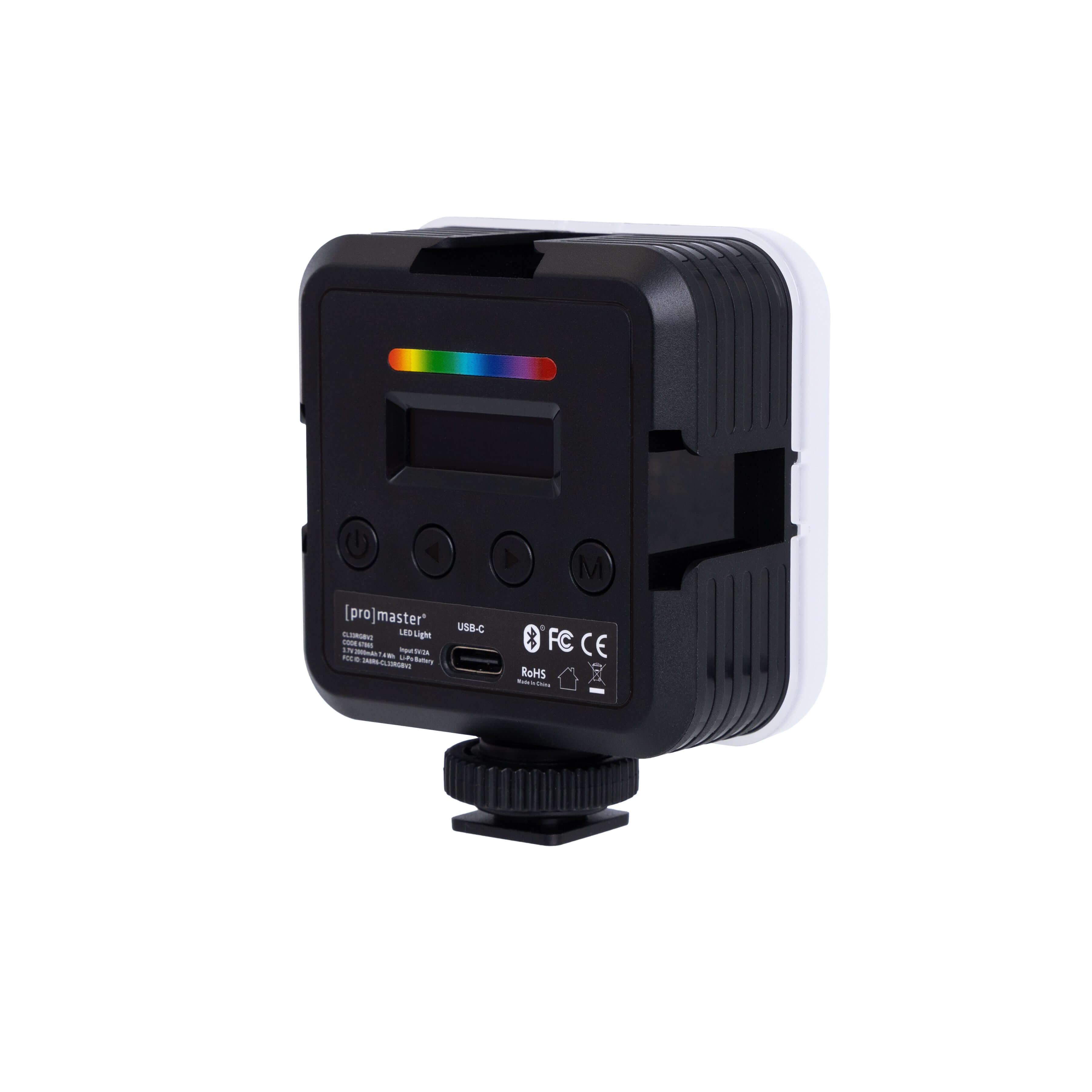 Promaster lámpara LED RGB compacta CL33RGB Luz Continua Promaster lámpara LED RGB compacta CL33RGB para entrega inmediata en nuestras tiendas de Escazú y Curridabat. Tienda en línea con envíos a toda Costa Rica. Garantía en Costa Rica.