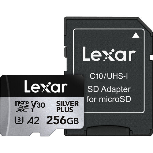 Memoria microSD Lexar Silver Plus 256GB