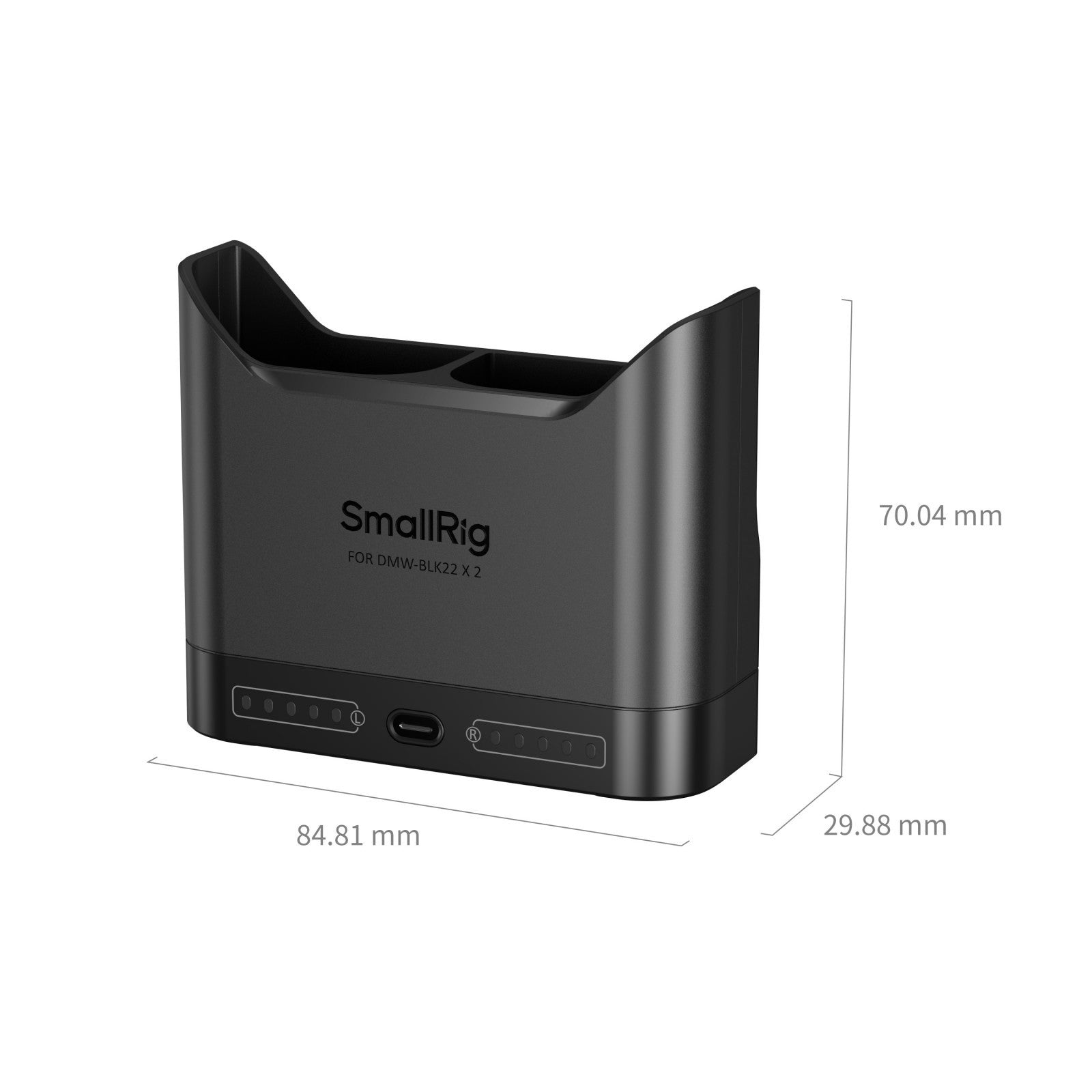 Cargador Dual para Batería DMW-BLK22, SmallRig