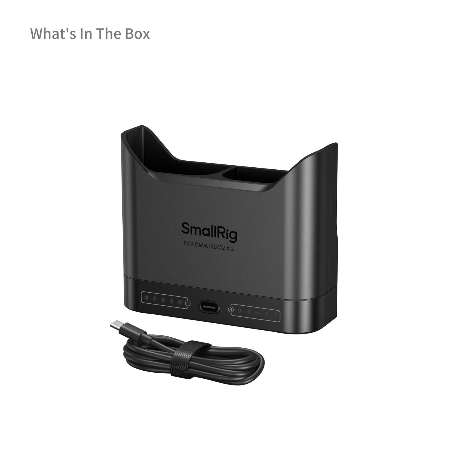 Cargador Dual para Batería DMW-BLK22, SmallRig