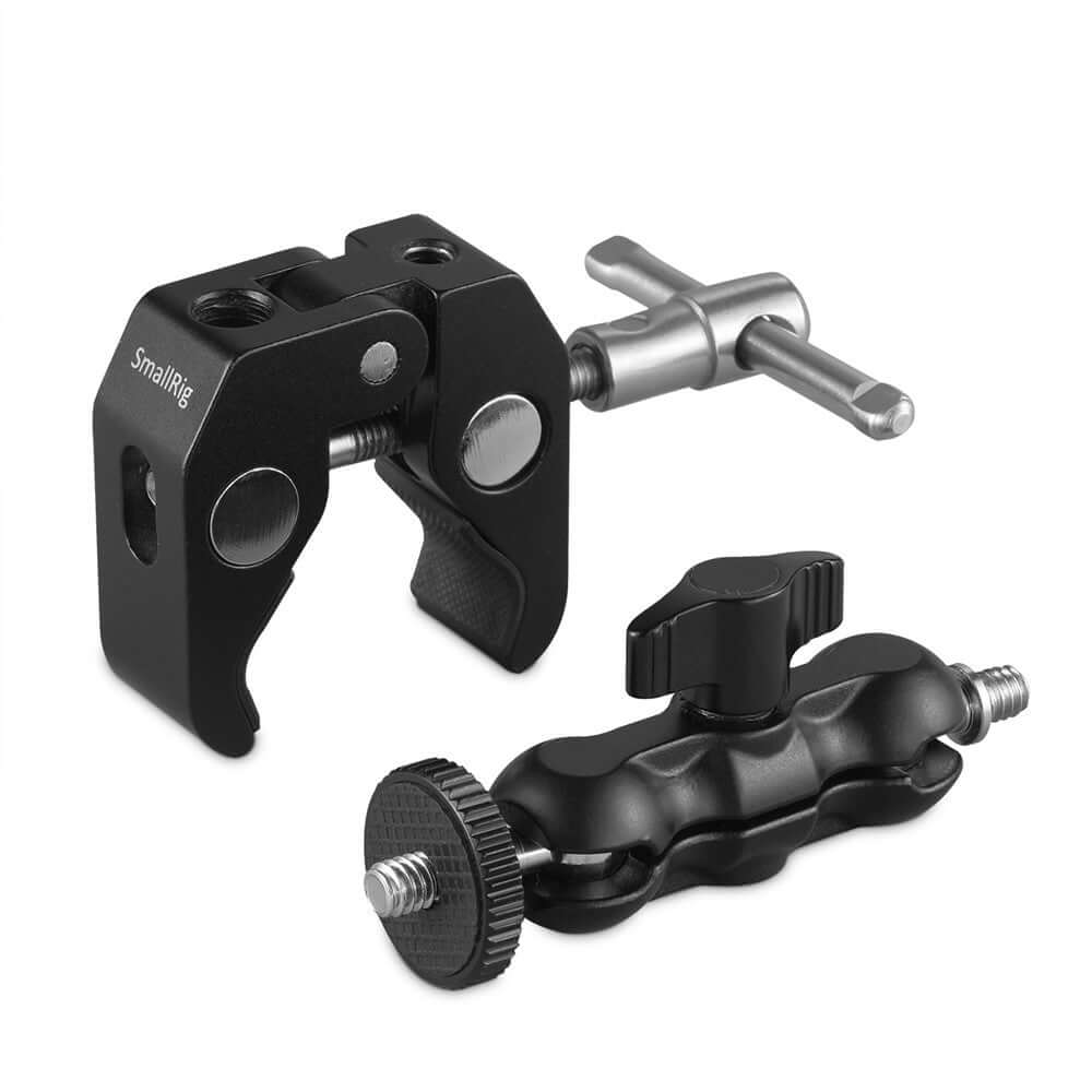 Multifuncional SmallRig Clamp Multifuncional SmallRig para entrega inmediata en nuestras tiendas de Escazú y Curridabat. Tienda en línea con envíos a toda Costa Rica. Garantía en Costa Rica.