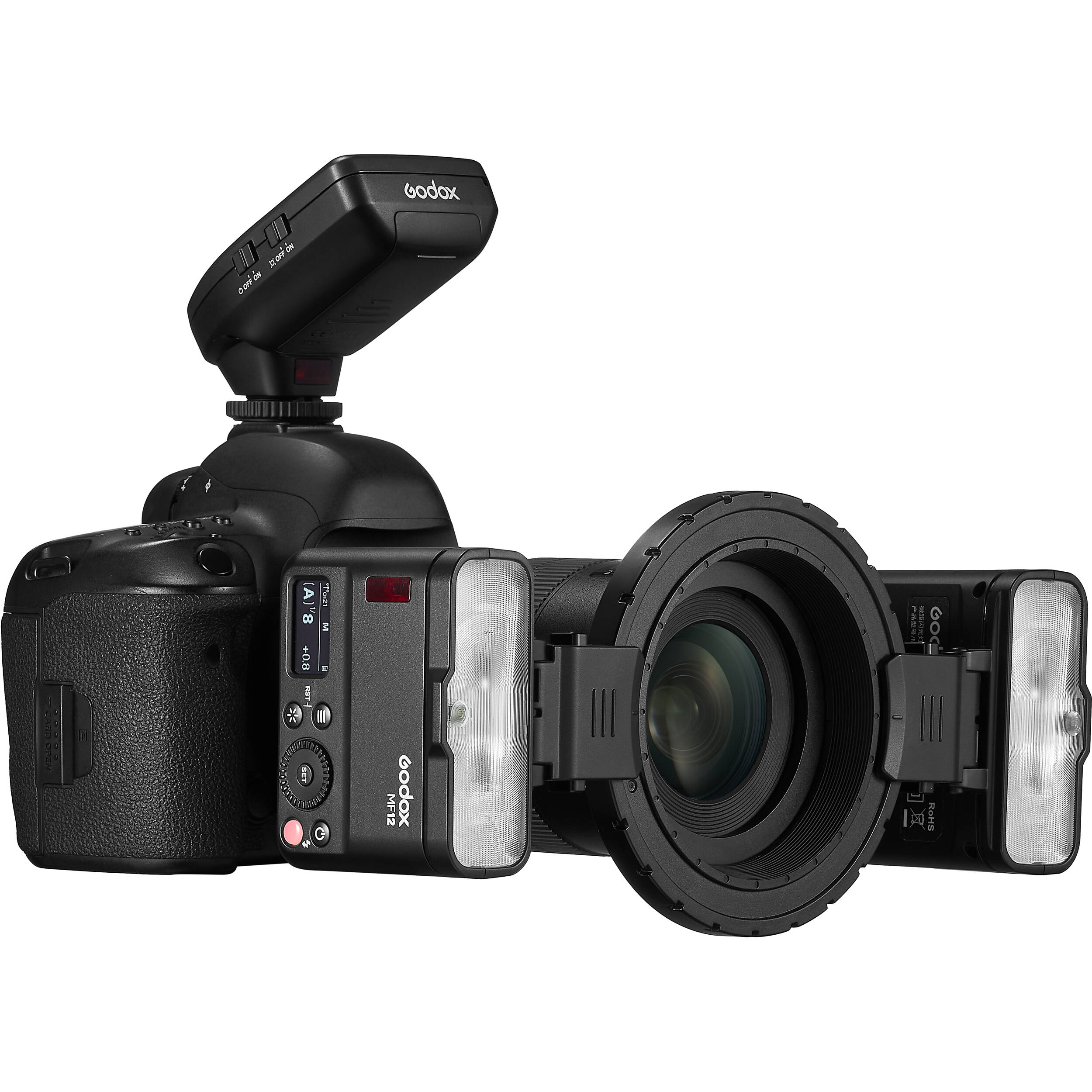 Kit Flash Macro Godox MF12 K2