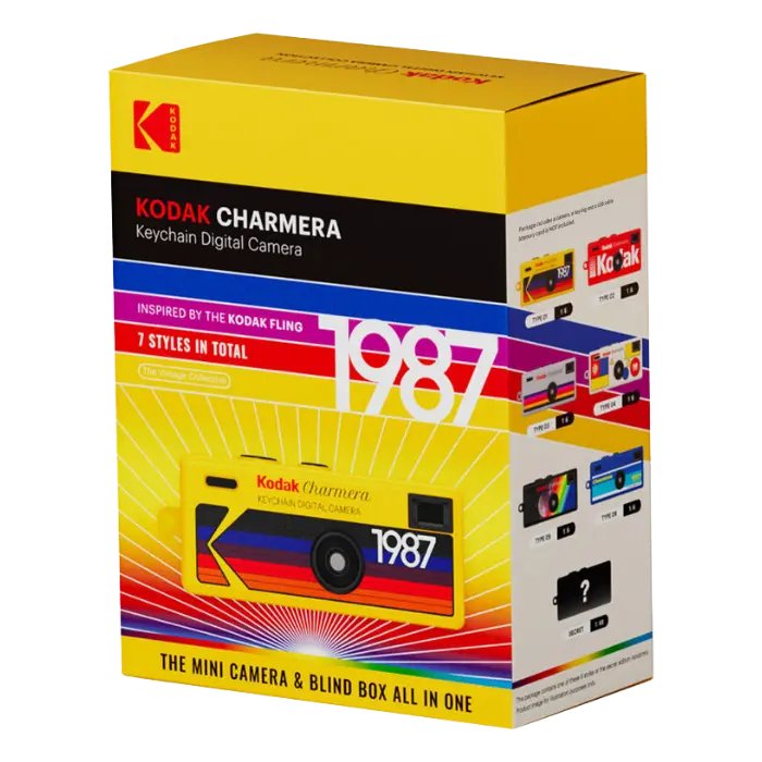 Cámara Kodak digital portátil (Charmera tipo llavero)