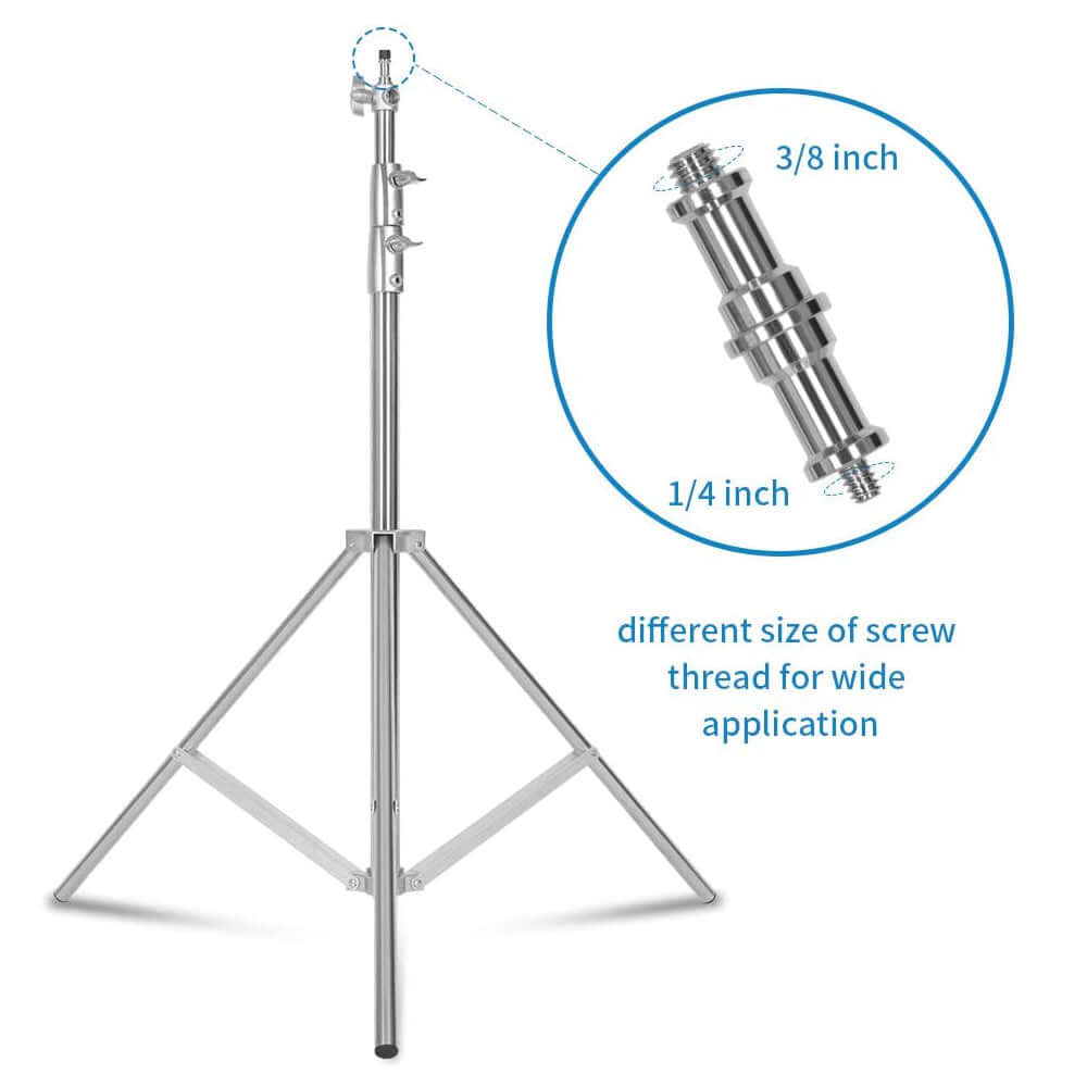 Soporte de Acero Inoxidable SSS-280 Soporte para iluminacion Soporte de Acero Inoxidable SSS-280 para entrega inmediata en nuestras tiendas de Escazú y Curridabat. Tienda en línea con envíos a toda Costa Rica. Garantía en Costa Rica.