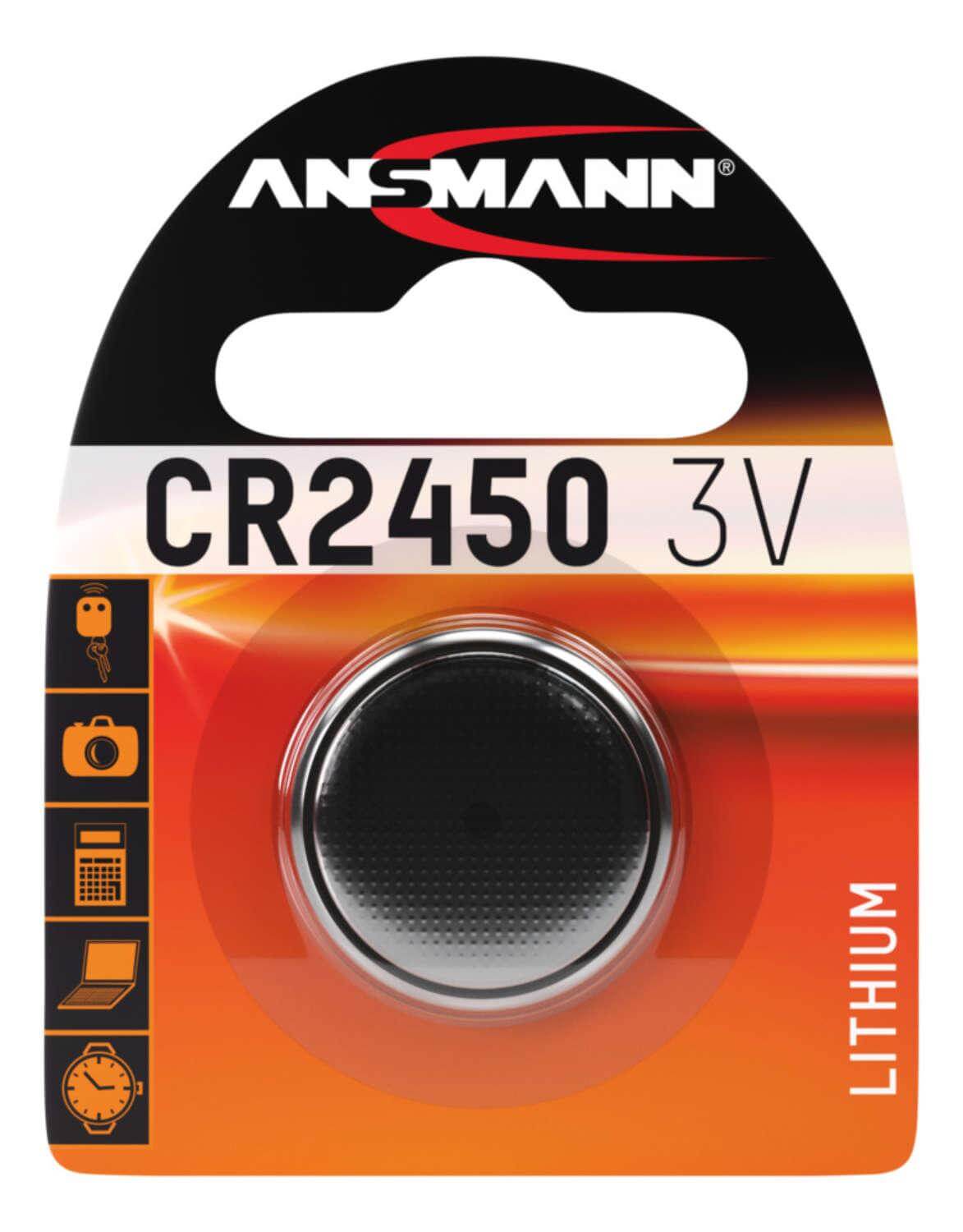 Ansmann CR2450 Baterías Ansmann CR2450 para entrega inmediata en nuestras tiendas de Escazú y Curridabat. Tienda en línea con envíos a toda Costa Rica. Garantía en Costa Rica.