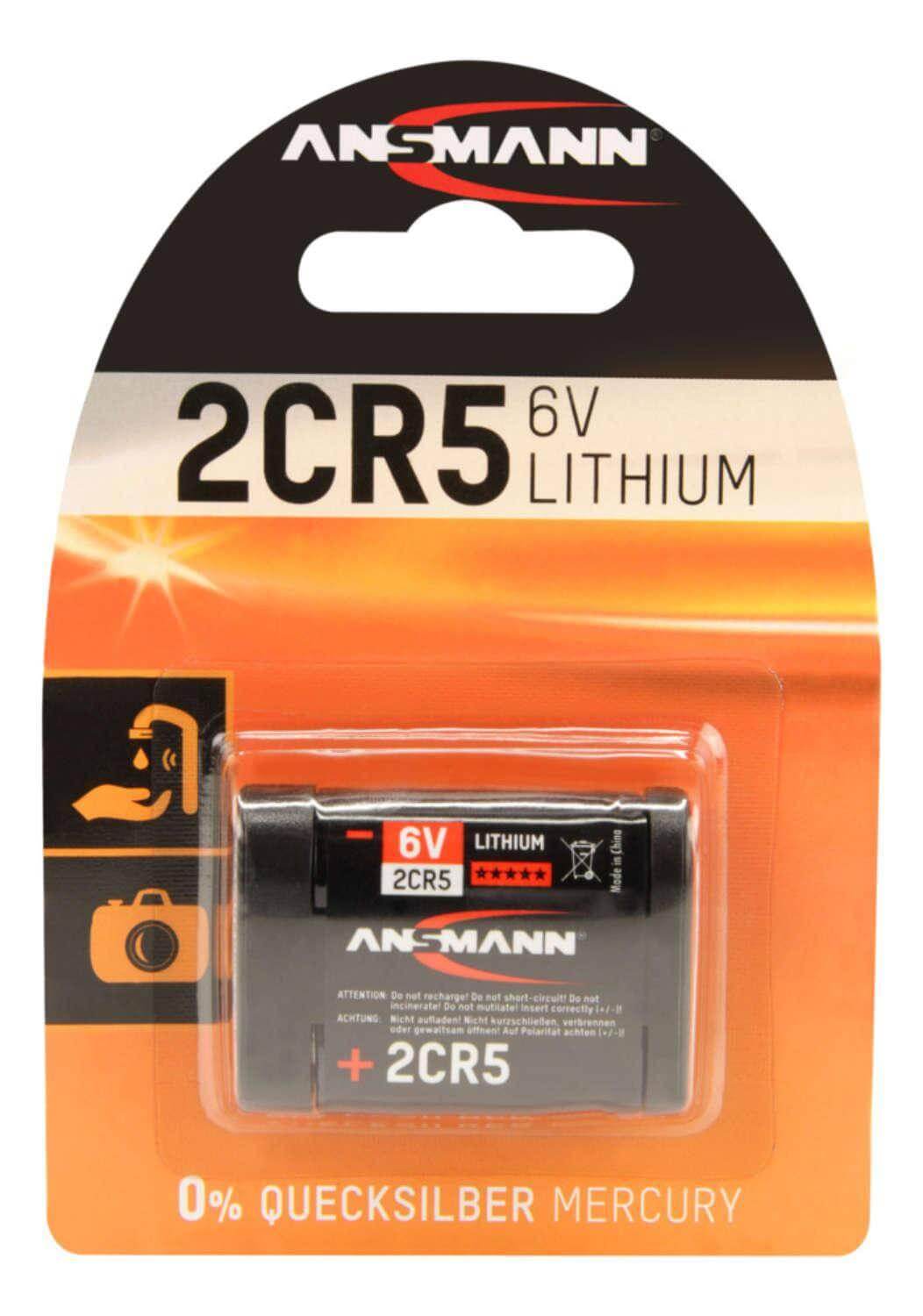 Batería Ansmann 2CR5 Litio Baterías Batería Ansmann 2CR5 Litio para entrega inmediata en nuestras tiendas de Escazú y Curridabat. Tienda en línea con envíos a toda Costa Rica. Garantía en Costa Rica.