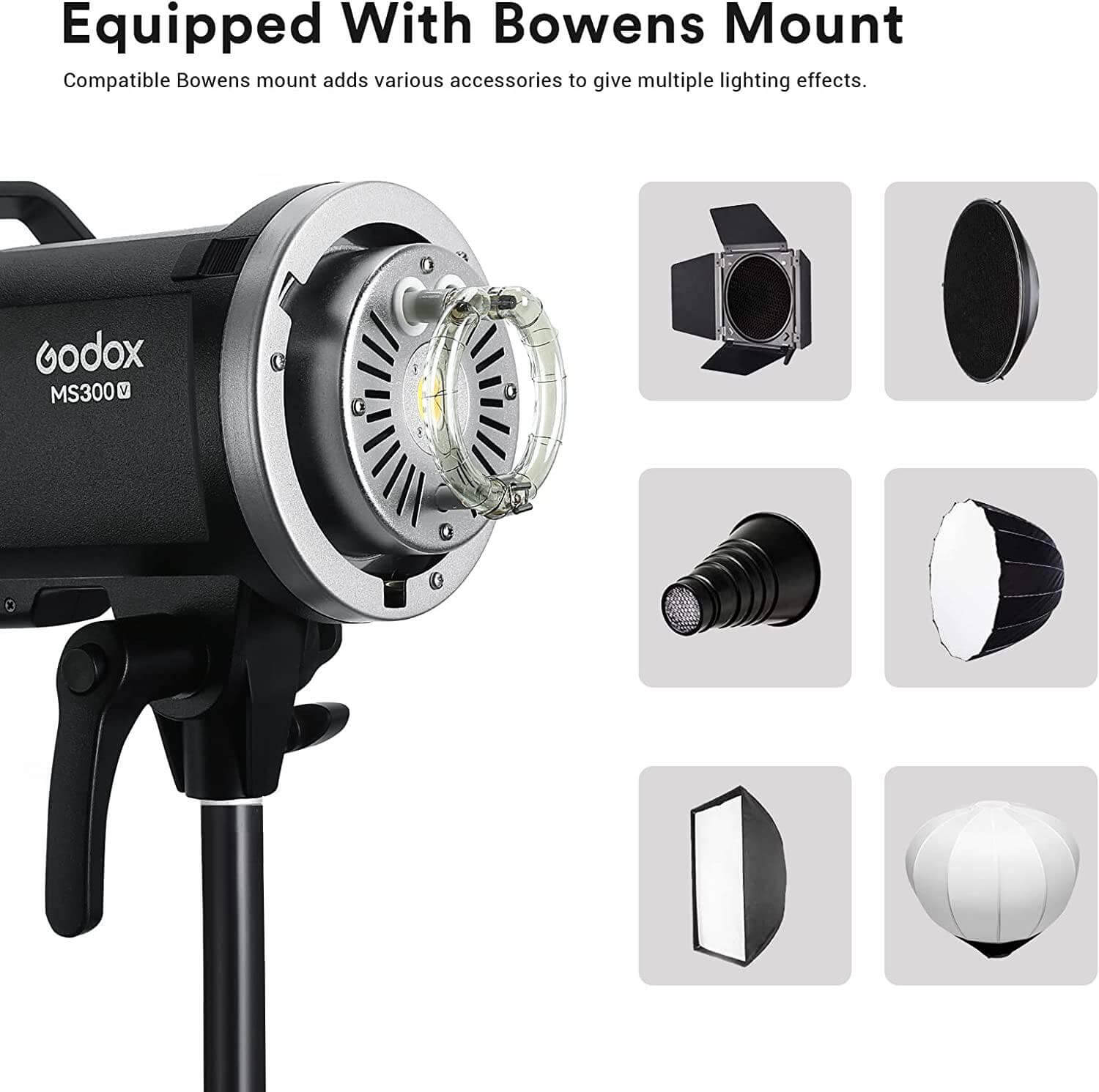 Flash para estudio Godox MS300-V Flash Flash para estudio Godox MS300-V para entrega inmediata en nuestras tiendas de Escazú y Curridabat. Tienda en línea con envíos a toda Costa Rica. Garantía en Costa Rica.