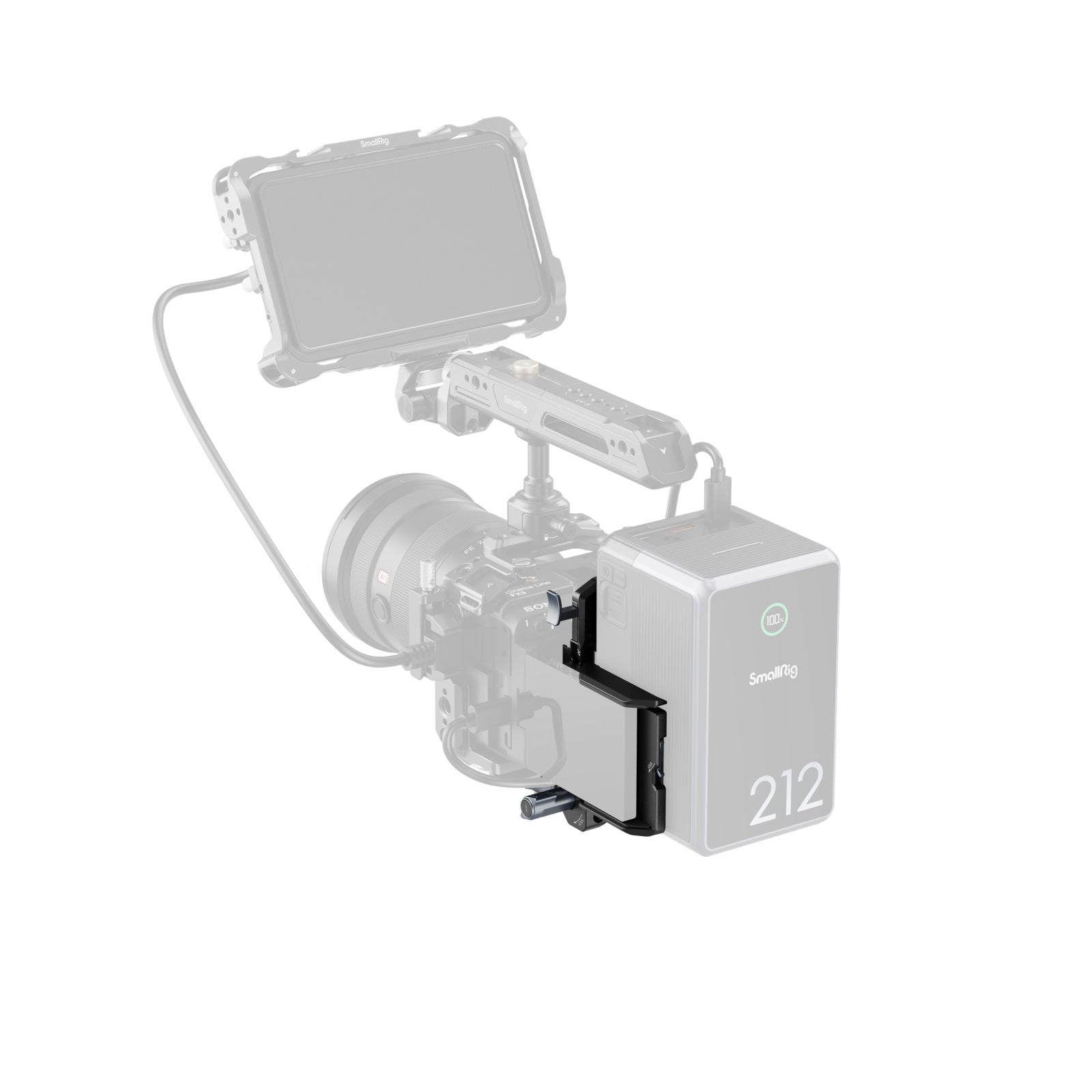 Kit de placa de montaje para batería V-Mount SmallRig (Pro)