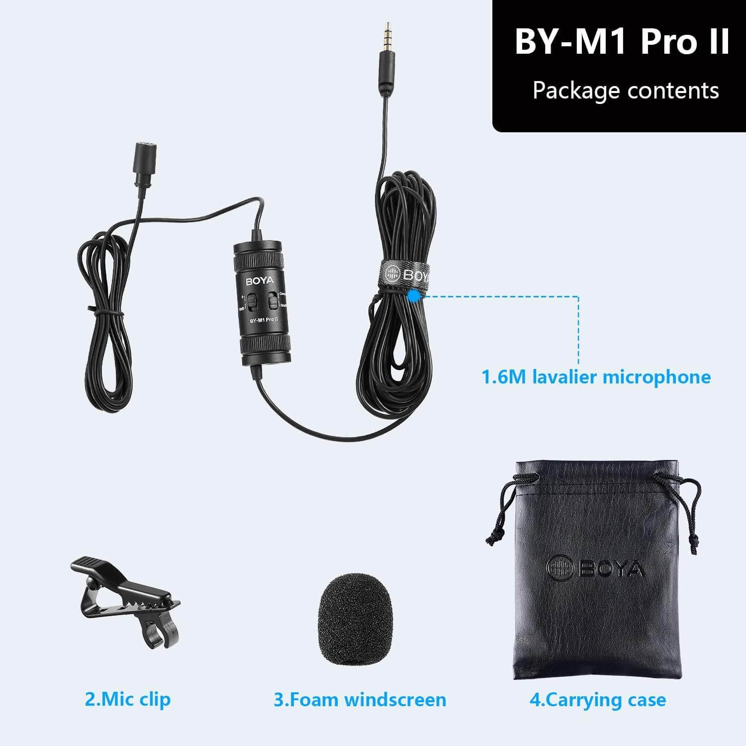 Micrófono de Solapa M1 Pro II Micrófono Micrófono de Solapa M1 Pro II para entrega inmediata en nuestras tiendas de Escazú y Curridabat. Tienda en línea con envíos a toda Costa Rica. Garantía en Costa Rica.