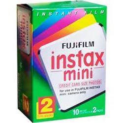 Paquete de película mini Instax (2 pack) Fuji Instax Paquete de película mini Instax (2 pack) para entrega inmediata en nuestras tiendas de Escazú y Curridabat. Tienda en línea con envíos a toda Costa Rica. Garantía en Costa Rica.