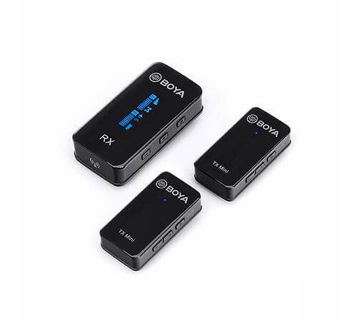 Sistema de micrófono inalámbrico ultracompacto de dos canales de 2,4 GHz Micrófono Sistema de micrófono inalámbrico ultracompacto de dos canales de 2,4 GHz para entrega inmediata en nuestras tiendas de Escazú y Curridabat. Tienda en línea con envíos a tod