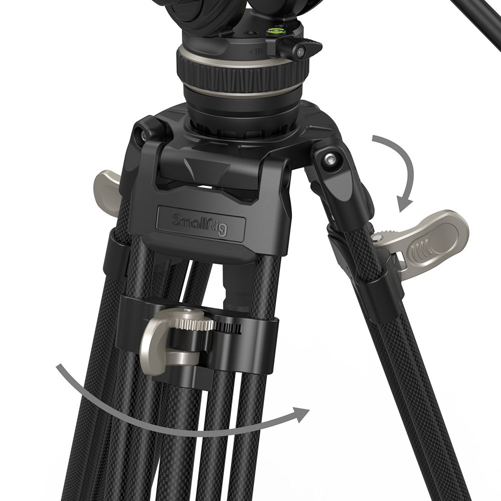 SmallRig Tripode de Carga Pesada FreeBlazer de Cabezal Fluido