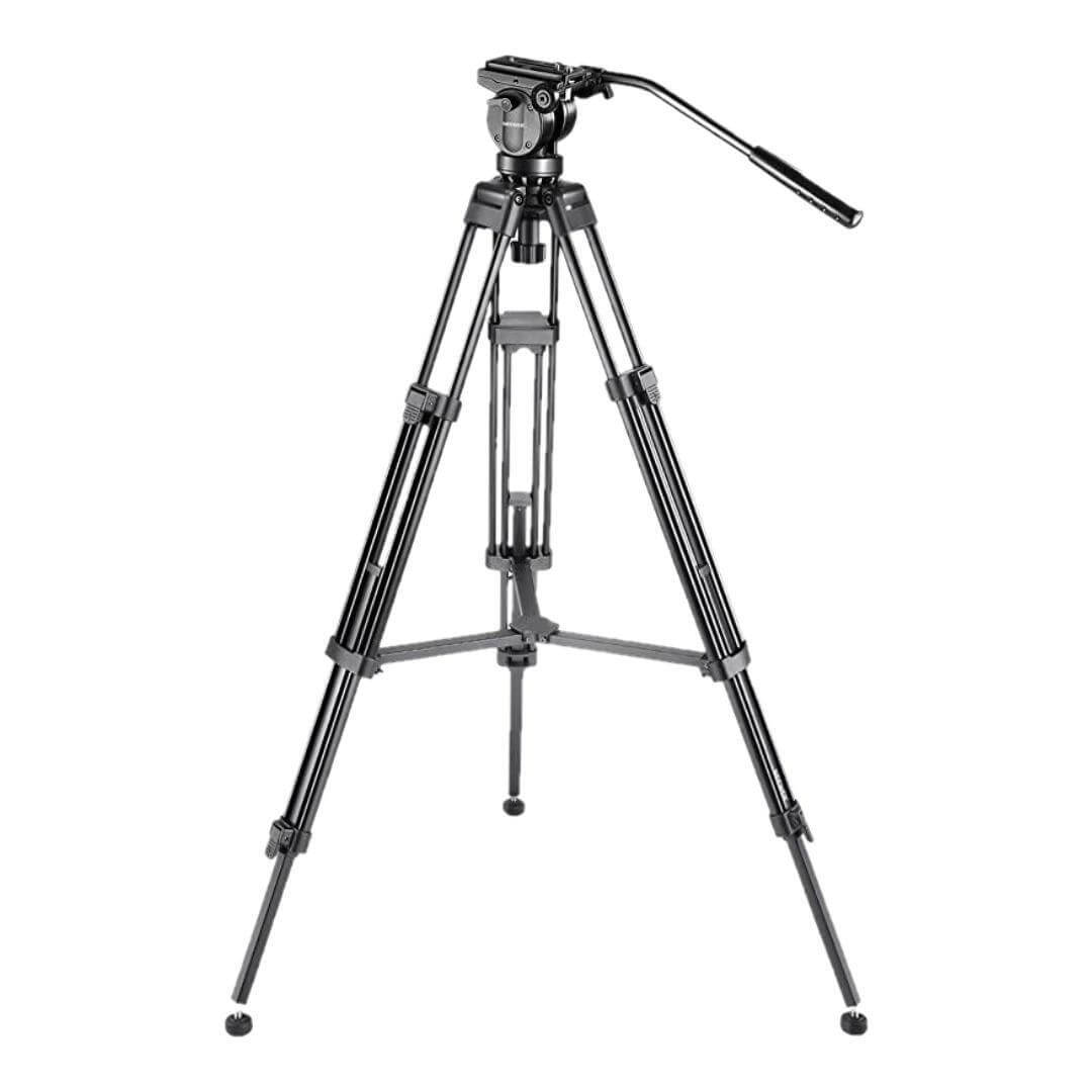 Tripode Profesional para Video con Cabeza Fluida Tripode para video Tripode Profesional para Video con Cabeza Fluida para entrega inmediata en nuestras tiendas de Escazú y Curridabat. Tienda en línea con envíos a toda Costa Rica. Garantía en Costa Rica.