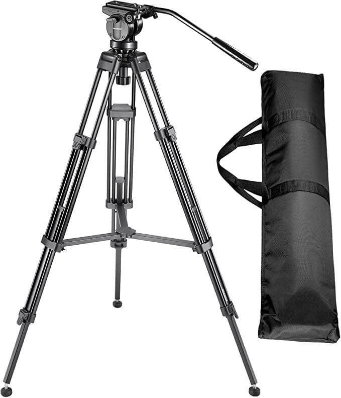 Tripode Profesional para Video con Cabeza Fluida Tripode para video Tripode Profesional para Video con Cabeza Fluida para entrega inmediata en nuestras tiendas de Escazú y Curridabat. Tienda en línea con envíos a toda Costa Rica. Garantía en Costa Rica.
