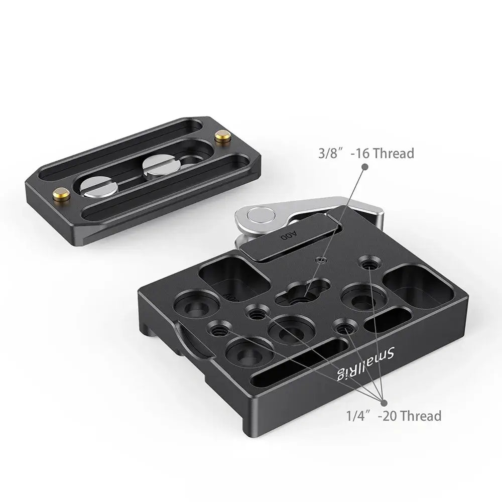 Abrazadera de Liberación Rápida SmallRig Accesorios para trípode Abrazadera de Liberación Rápida SmallRig para entrega inmediata en nuestras tiendas de Escazú y Curridabat. Tienda en línea con envíos a toda Costa Rica. Garantía en Costa Rica.