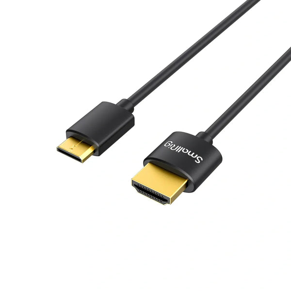 Cable de Datos Ultra Delgado 4K (C a A) 35 cm,Cable,SmallRig,Cable de Datos Ultra Delgado 4K (C a A) 35 cm