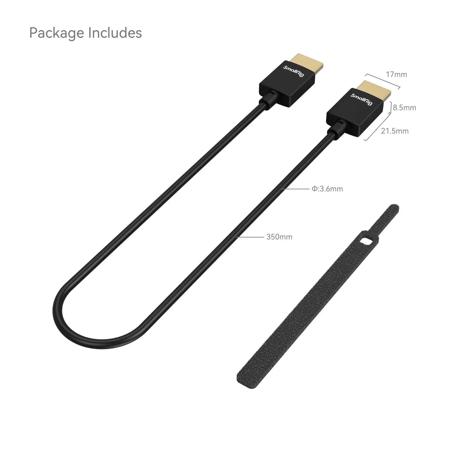 Cable de Datos HDMI Ultra Delgado 4K SmallRig A-A Cable Cable de Datos HDMI Ultra Delgado 4K SmallRig A-A para entrega inmediata en nuestras tiendas de Escazú y Curridabat. Tienda en línea con envíos a toda Costa Rica. Garantía en Costa Rica.