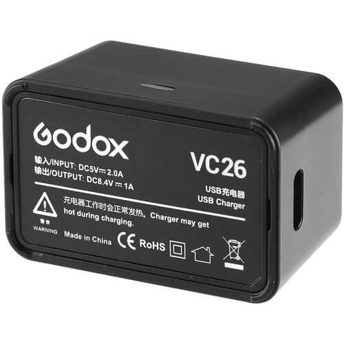 Cargador Godox VC26 para batería de V1 (VB26) Cargador de bateria Cargador Godox VC26 para batería de V1 (VB26) para entrega inmediata en nuestras tiendas de Escazú y Curridabat. Tienda en línea con envíos a toda Costa Rica. Garantía en Costa Rica.