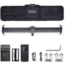 Slider Motorizado Profesional de Aluminio GVM (115cm) Accesorios para cámara Slider Motorizado Profesional de Aluminio GVM (115cm) para entrega inmediata en nuestras tiendas de Escazú y Curridabat. Tienda en línea con envíos a toda Costa Rica. Garantía en