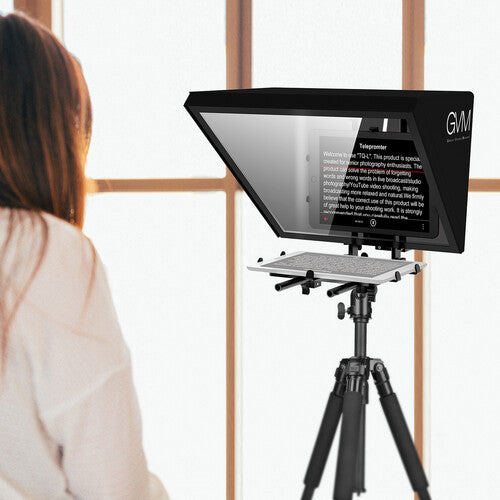 Teleprompter TQ-L para teléfonos y tabletas,Teleprompter,GVM,Teleprompter TQ-L para teléfonos y tabletas