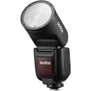 Flash Godox V1 Pro Flashes para cámara (Speedlite) Flash Godox V1 Pro para entrega inmediata en nuestras tiendas de Escazú y Curridabat. Tienda en línea con envíos a toda Costa Rica. Garantía en Costa Rica.