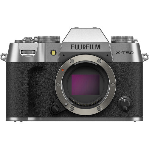 Fujifilm X-T50 Cuerpo Plateado,Cámara,Fujifilm,Fujifilm X-T50 Cuerpo Plateado