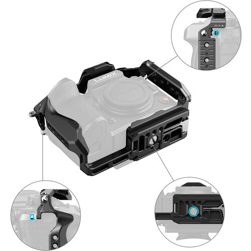 Jaula de liberación rápida HawkLock SmallRig para Panasonic LUMIX GH7 / GH6
