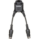 Adaptador tipo Y Godox 2 a 1