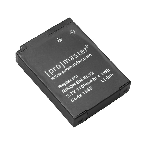 Li-ion Battery para Nikon EN-EL12,Batería para cámara,ProMaster,Li-ion Battery para Nikon EN-EL12