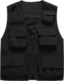 Chaleco fotográfico Negro