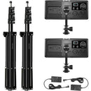 2 Páneles de Luz LED RGB con Pedestales, marca GVM Luz Continua 2 Páneles de Luz LED RGB con Pedestales, marca GVM para entrega inmediata en nuestras tiendas de Escazú y Curridabat. Tienda en línea con envíos a toda Costa Rica. Garantía en Costa Rica.