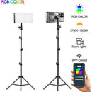 2 Páneles de Luz LED RGB con Pedestales, marca GVM Luz Continua 2 Páneles de Luz LED RGB con Pedestales, marca GVM para entrega inmediata en nuestras tiendas de Escazú y Curridabat. Tienda en línea con envíos a toda Costa Rica. Garantía en Costa Rica.