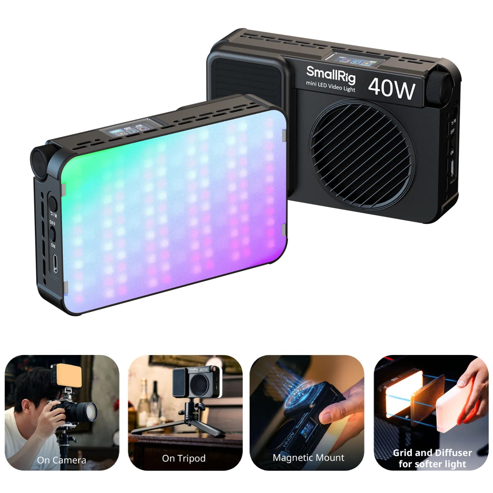 Mini Luz LED RM 40C SmallRig
