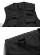 Chaleco fotográfico Negro