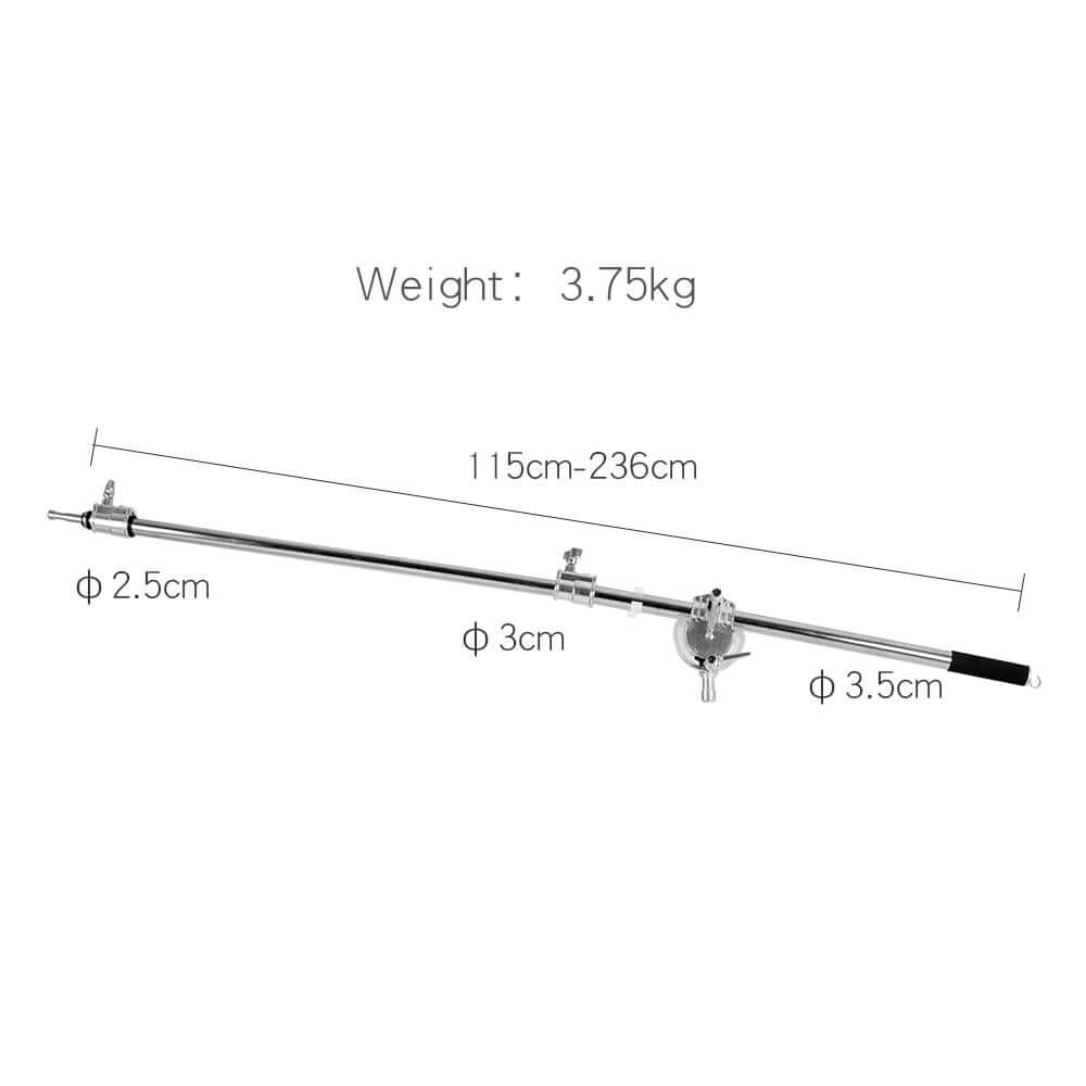Brazo Boom de Extensión Telescópico de Acero Inoxidable para jirafa Brazo Brazo Boom de Extensión Telescópico de Acero Inoxidable para jirafa para entrega inmediata en nuestras tiendas de Escazú y Curridabat. Tienda en línea con envíos a toda Costa Rica.