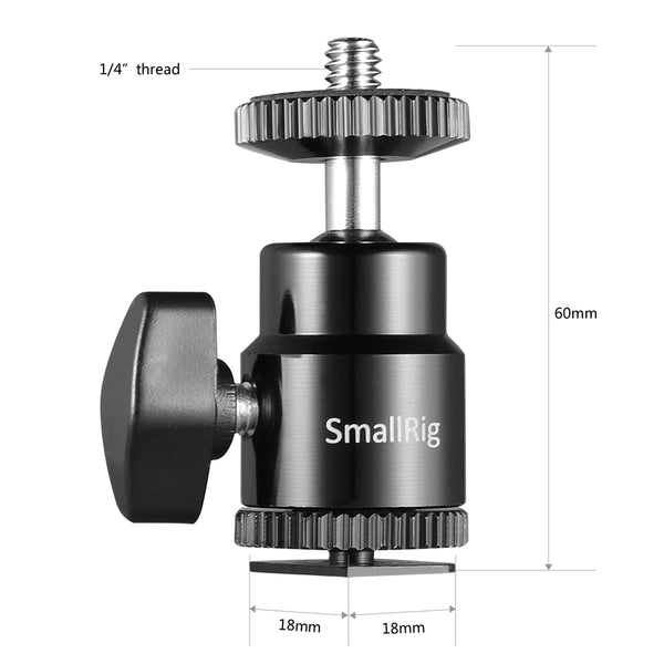 Zapata caliente de cámara SmallRig de 14"