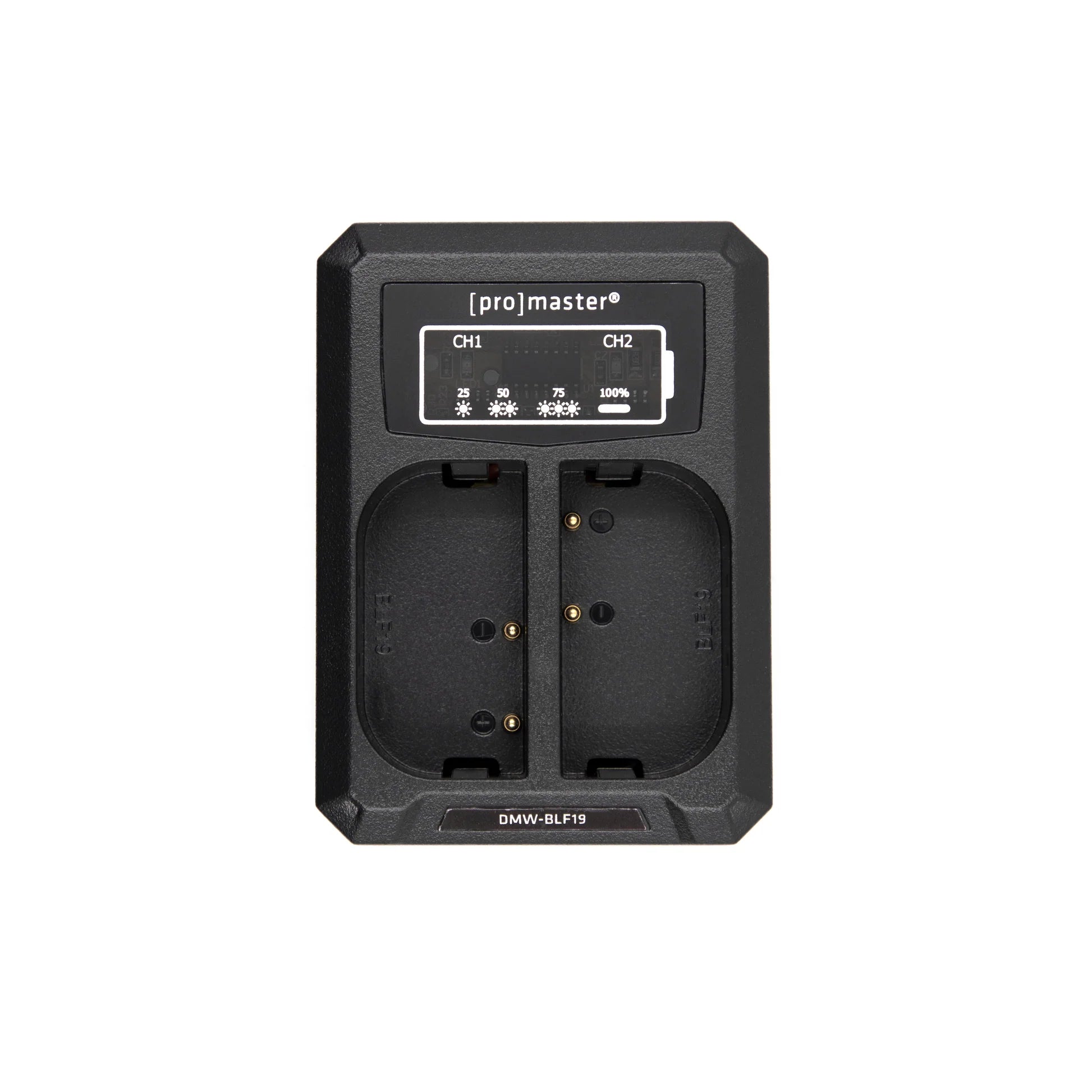 Cargador doble ProMaster para Panasonic DMW-BLF19 & DMW-BLK22