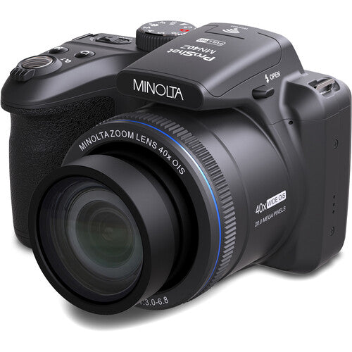 CÁMARA MINOLTA MN40Z 20MP con Zoom Óptico 40x – Negra