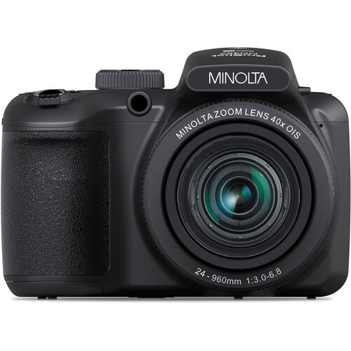 CÁMARA MINOLTA MN40Z 20MP con Zoom Óptico 40x – Negra