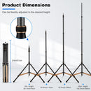 Pedestal compacto de fibra de carbono Nano